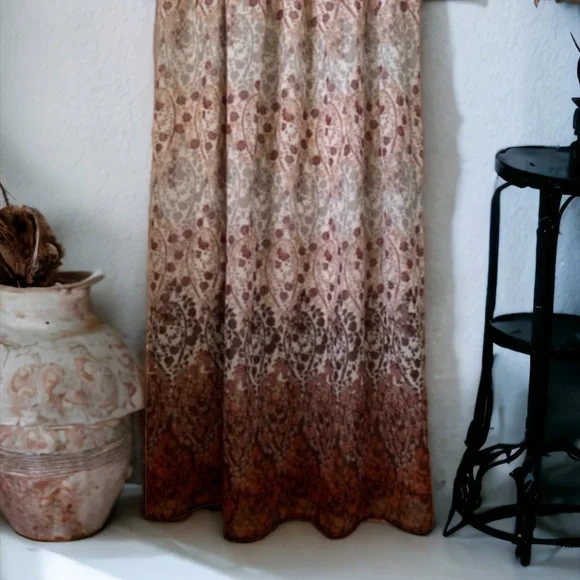 Love Reign Floral Boho 1/2 Bell Sleeve Maxi Dress  Size X SMALL - Picture 6 of 12